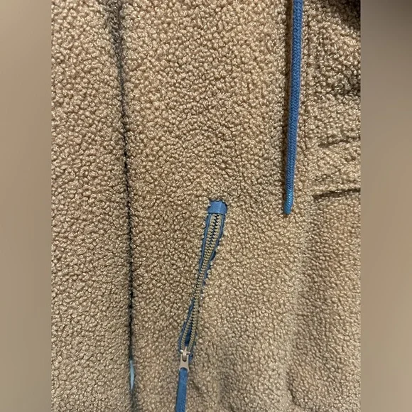 Universal Thread Quarter Zip Sherpa Sweatshirt Jacket Size Small - Picture 4 of 6